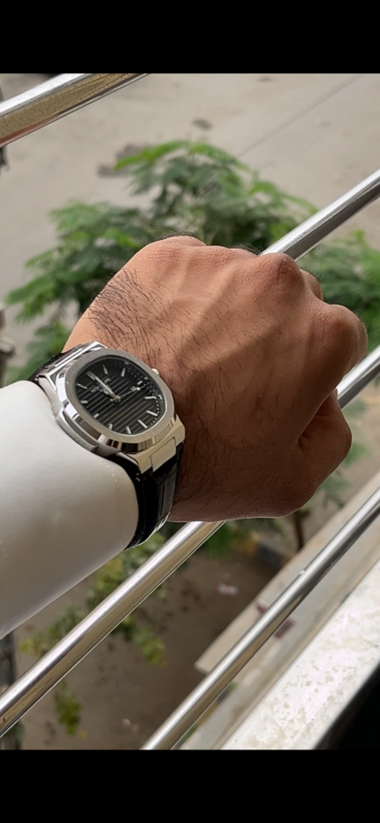 Patek Phillipe Nautilus Leather Belt